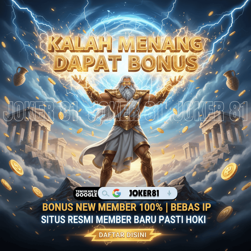 JOKER81: Situs Slot Gacor SLOT777 Gampang Menang, Bonus New Member 100% Bebas IP image 1